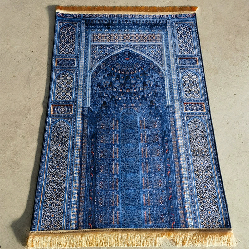 Ramadan Floral Prayer Rug - TR-6
