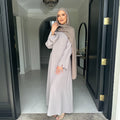 Adjustable Waist Dress Abaya