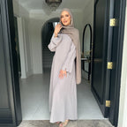Adjustable Waist Dress Abaya