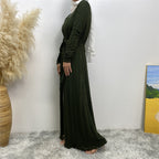Autumn/Winter Knitted Pocket Abaya
