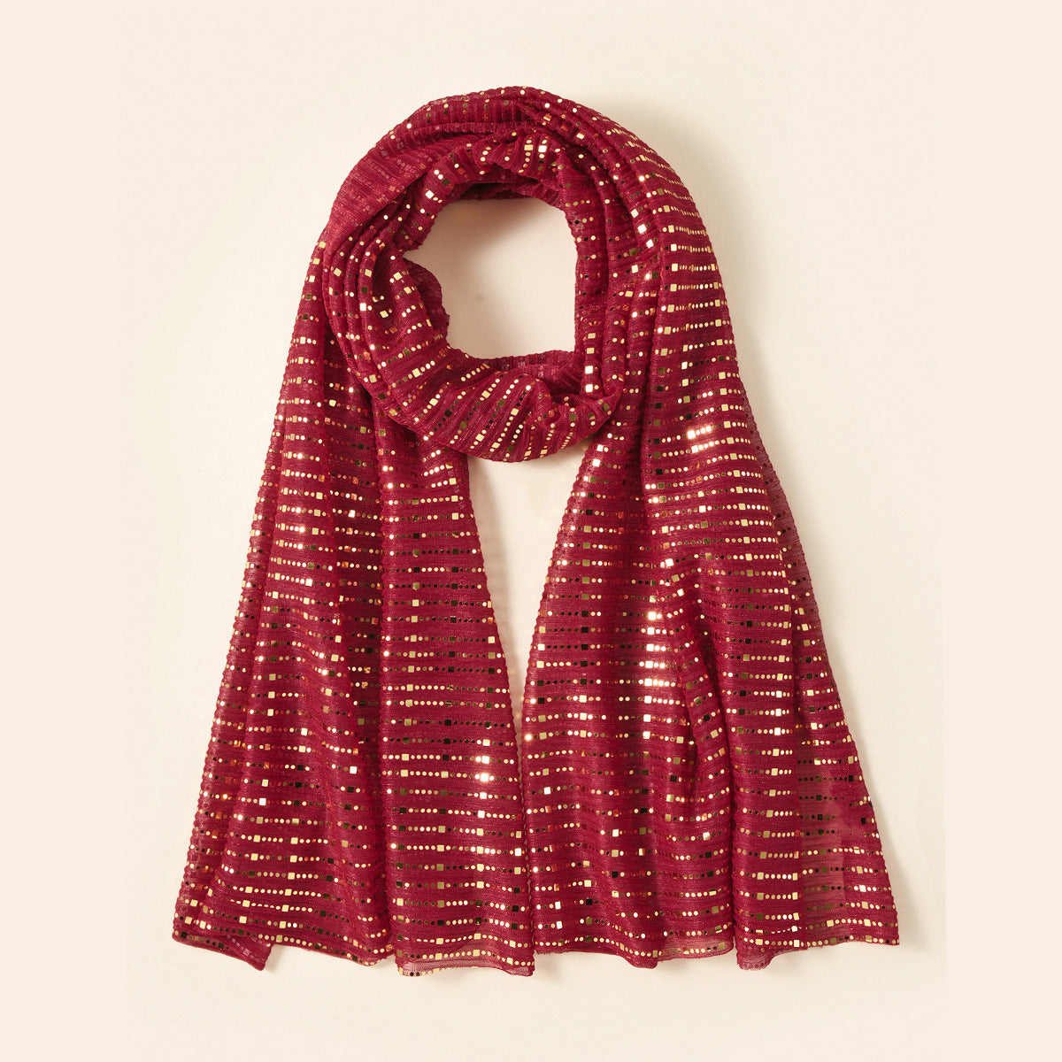 Plain Crinkle Long Hijab Scarf