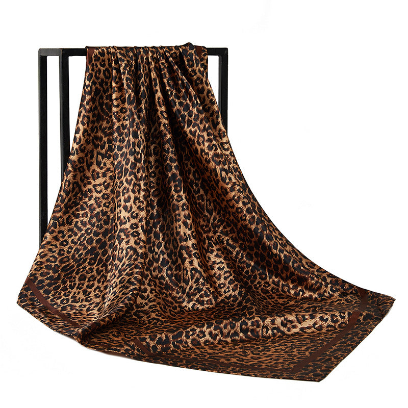 Leopard Printed Hijab