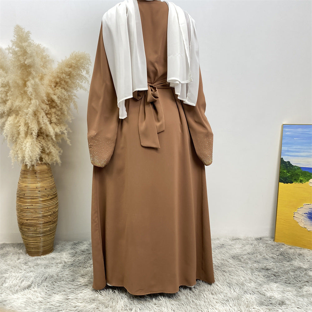 Women Glitter Thick Abayas