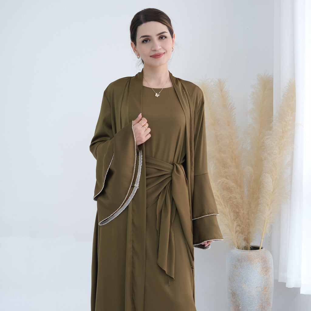 3 Piece Elegant Abaya