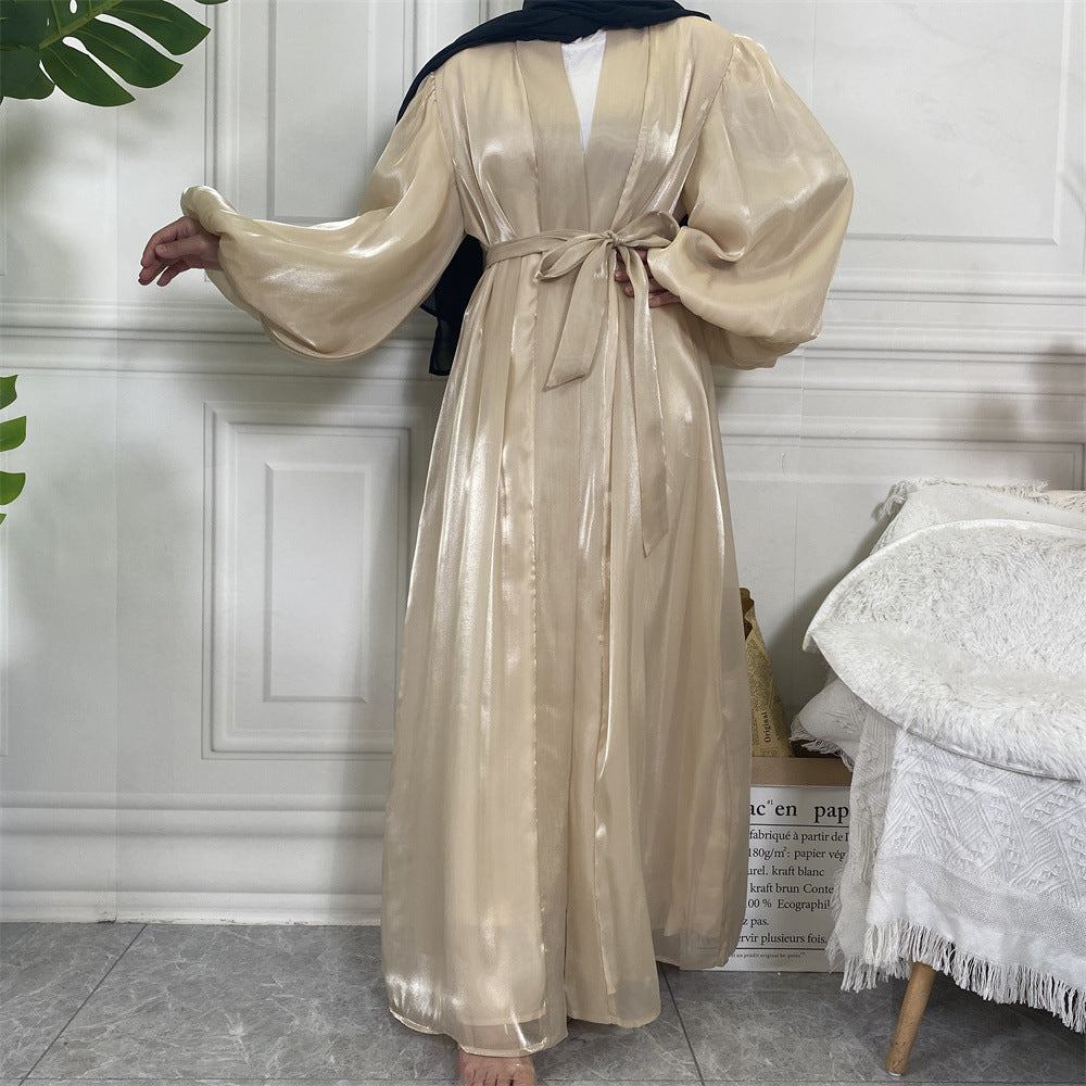 Shiny Satin Abayas
