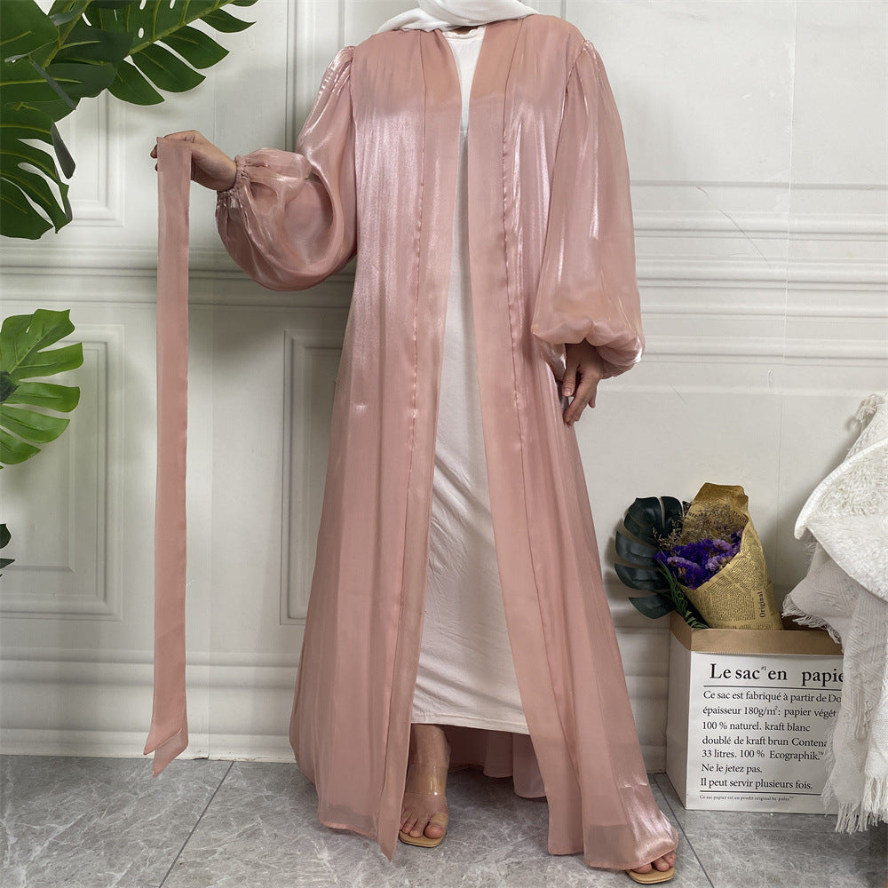 Shiny Satin Abayas