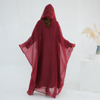 Luxury Sequin Dress 3PCS Abaya