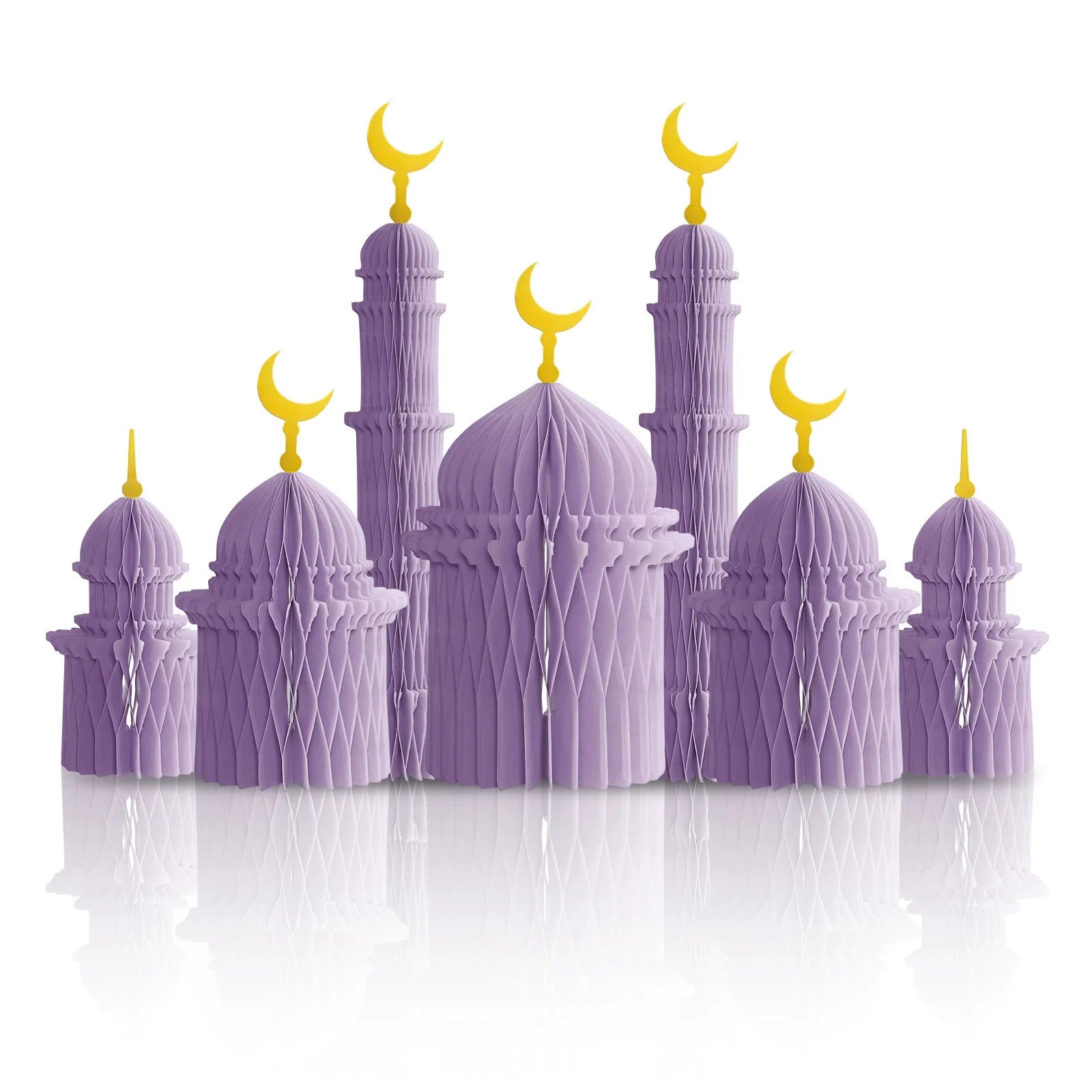 Foldable Honeycomb Palace Ramadan Desktop Ornament