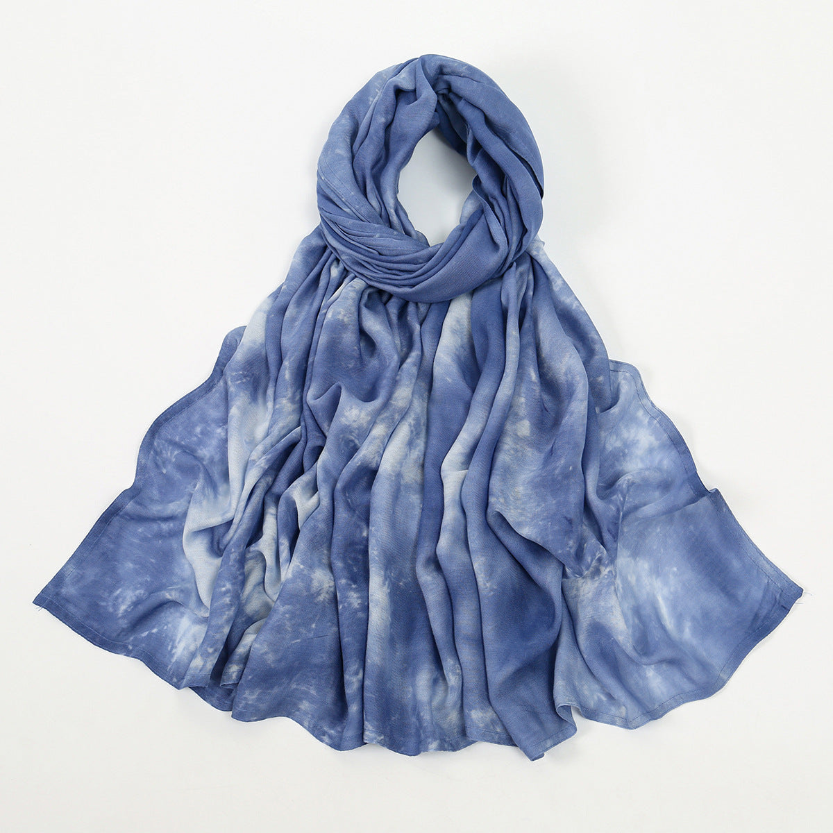 Trendy Tie-Dye Rayon Hijab