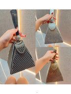 Crystal Pyramid Handbag