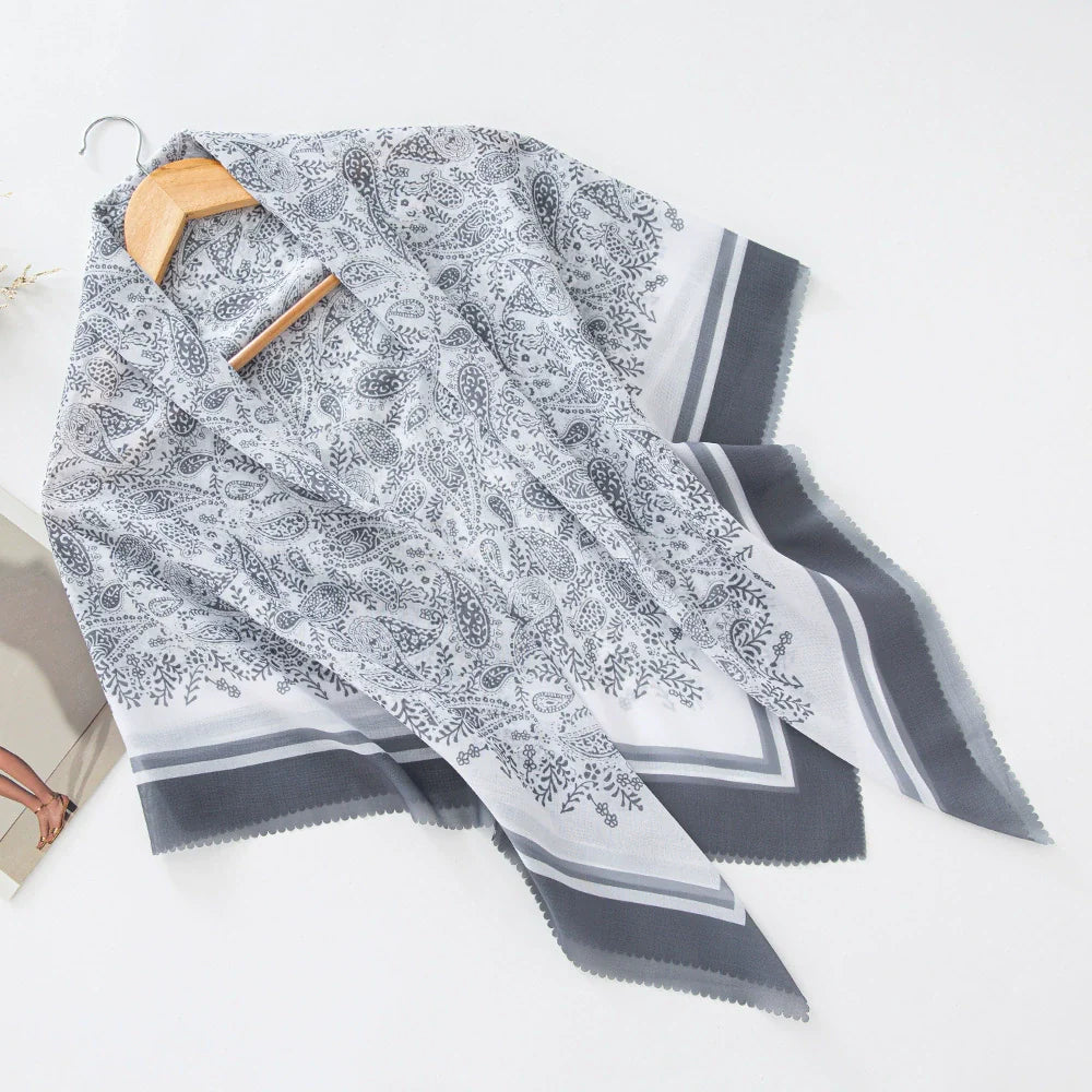 100 Color Wave Printed Hijab 26-50