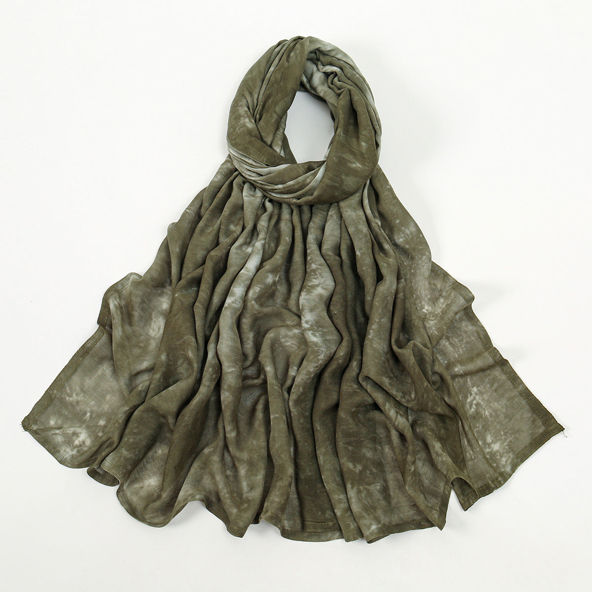 Trendy Tie-Dye Rayon Hijab