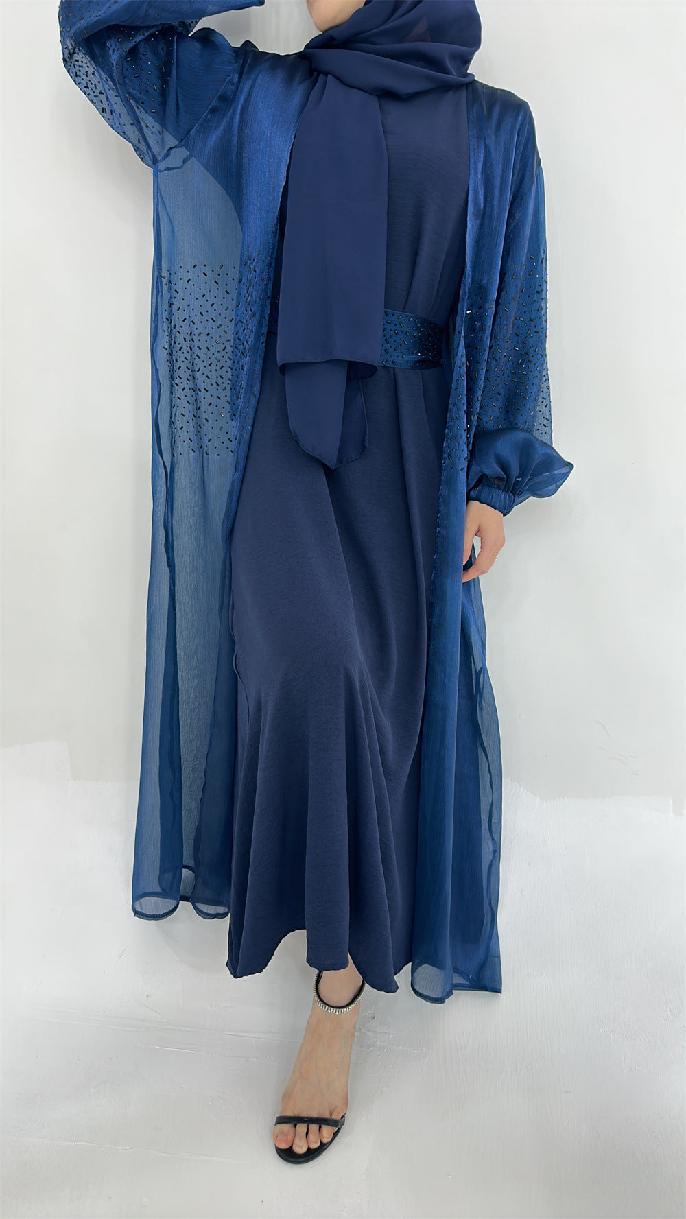 Cardigan Abaya With Hijab
