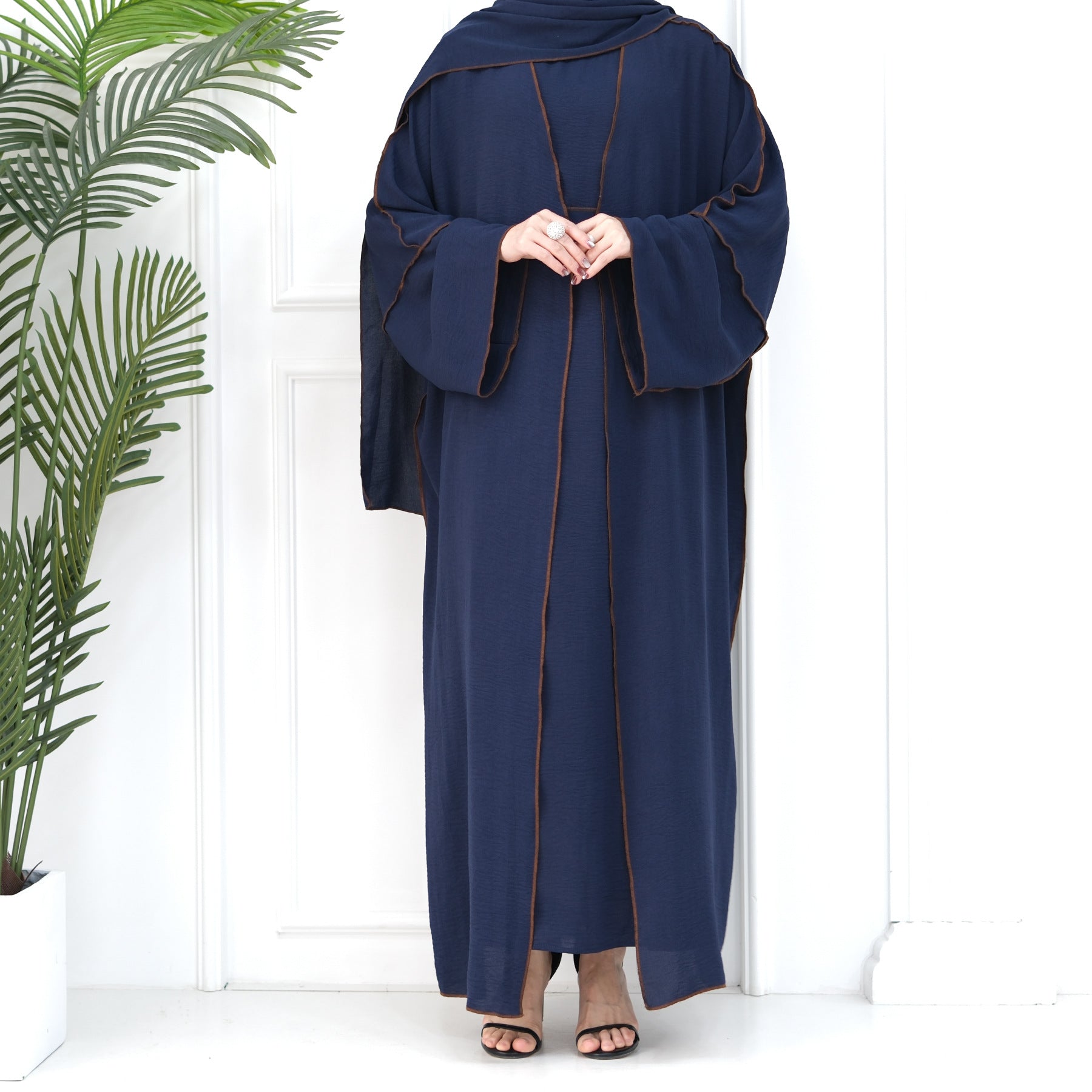 Cropped Cardigan Abayas