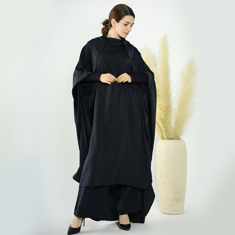 2 Pcs Big Swing Top Wide Leg Pants