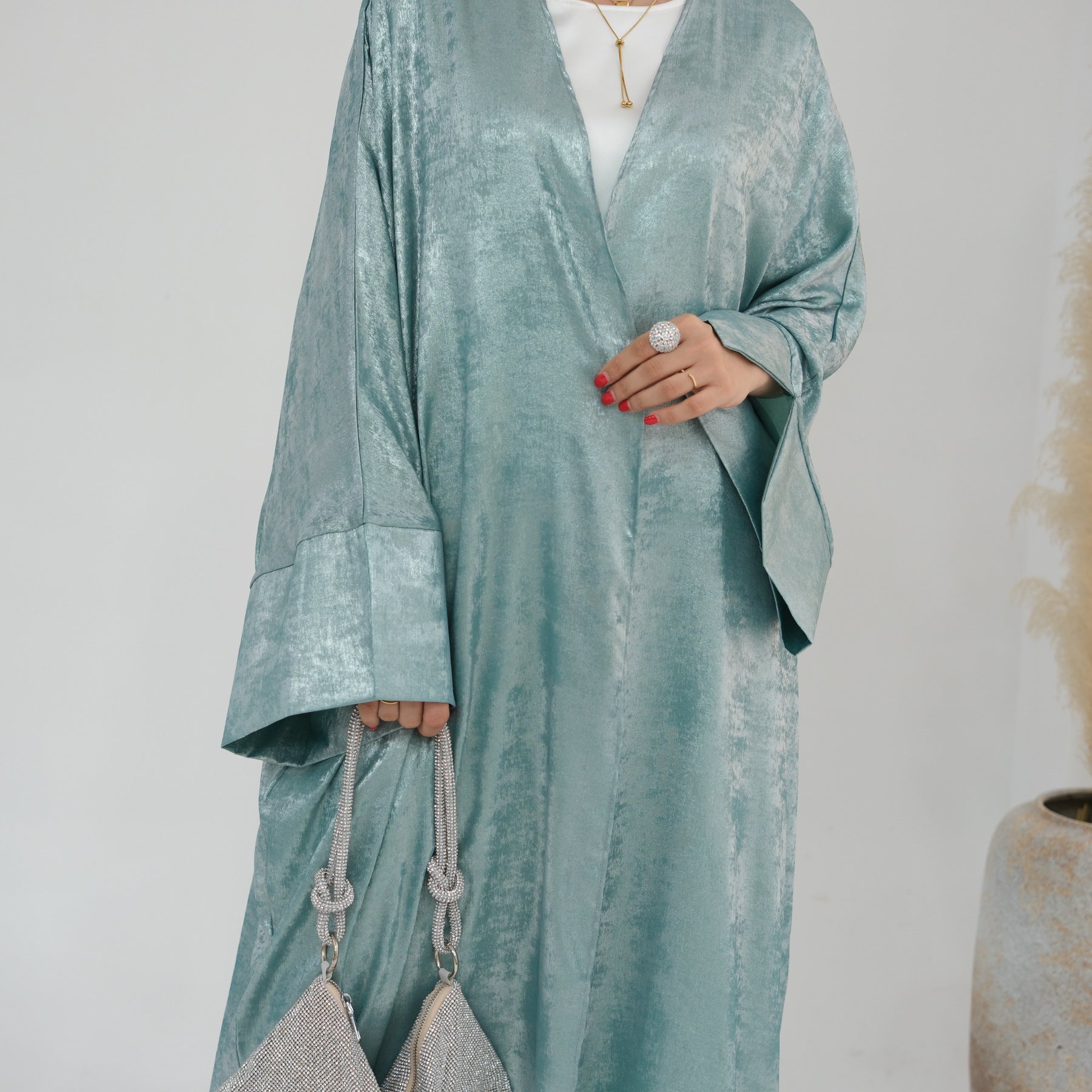 Satinc Robe Abaya