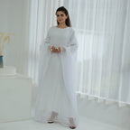 Luxury Sequin Dress 3PCS Abaya