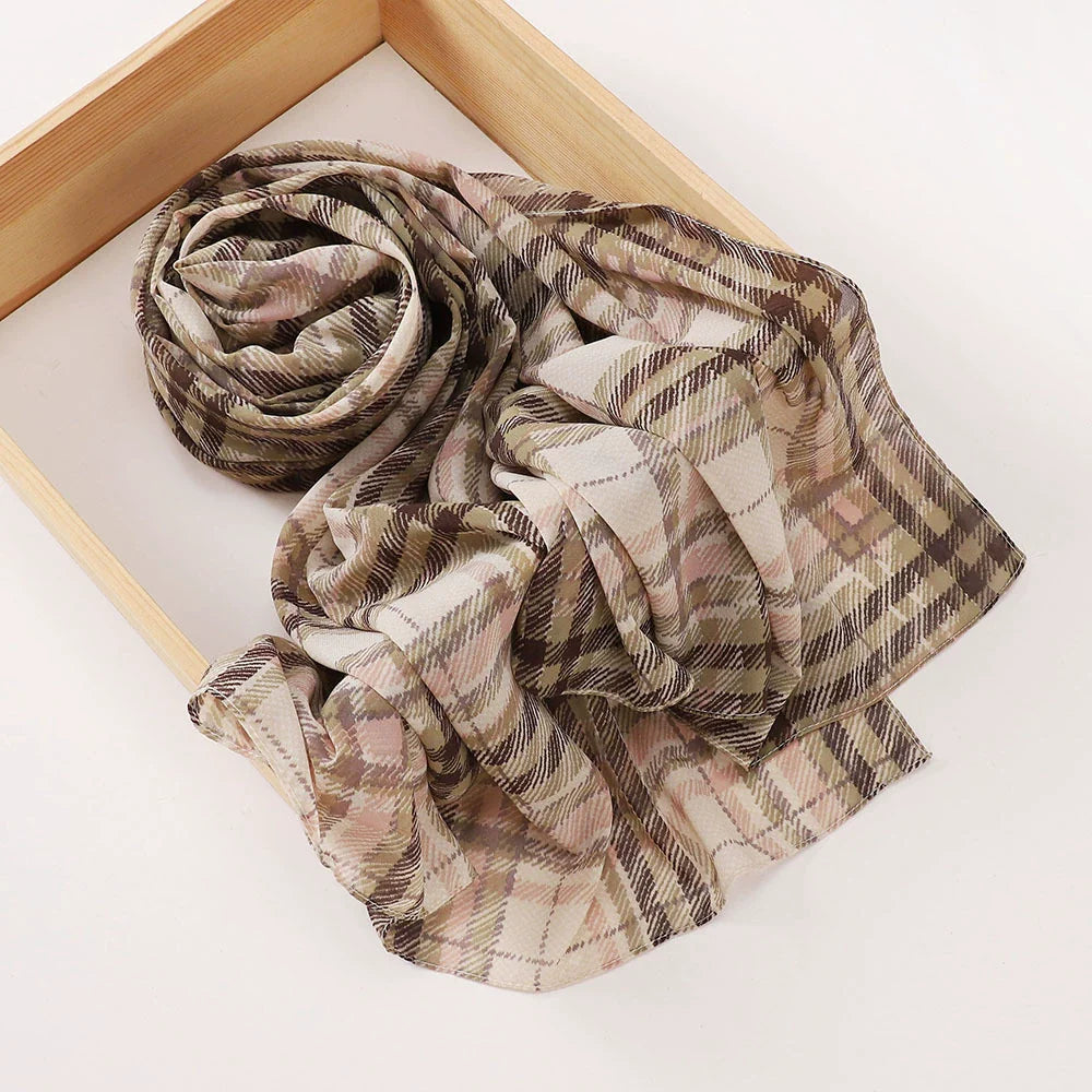 Rose Flower Printed Hijab