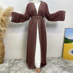 Women Glitter Thick Abayas