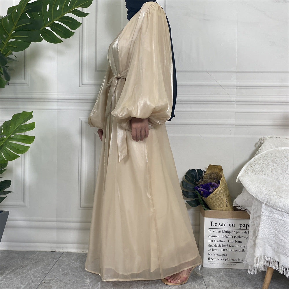 Shiny Satin Abayas