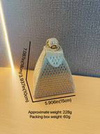 Crystal Pyramid Handbag