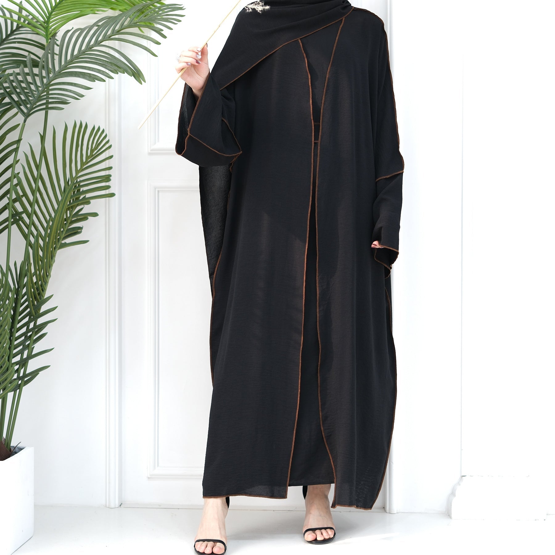 Cropped Cardigan Abayas
