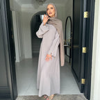 Adjustable Waist Dress Abaya