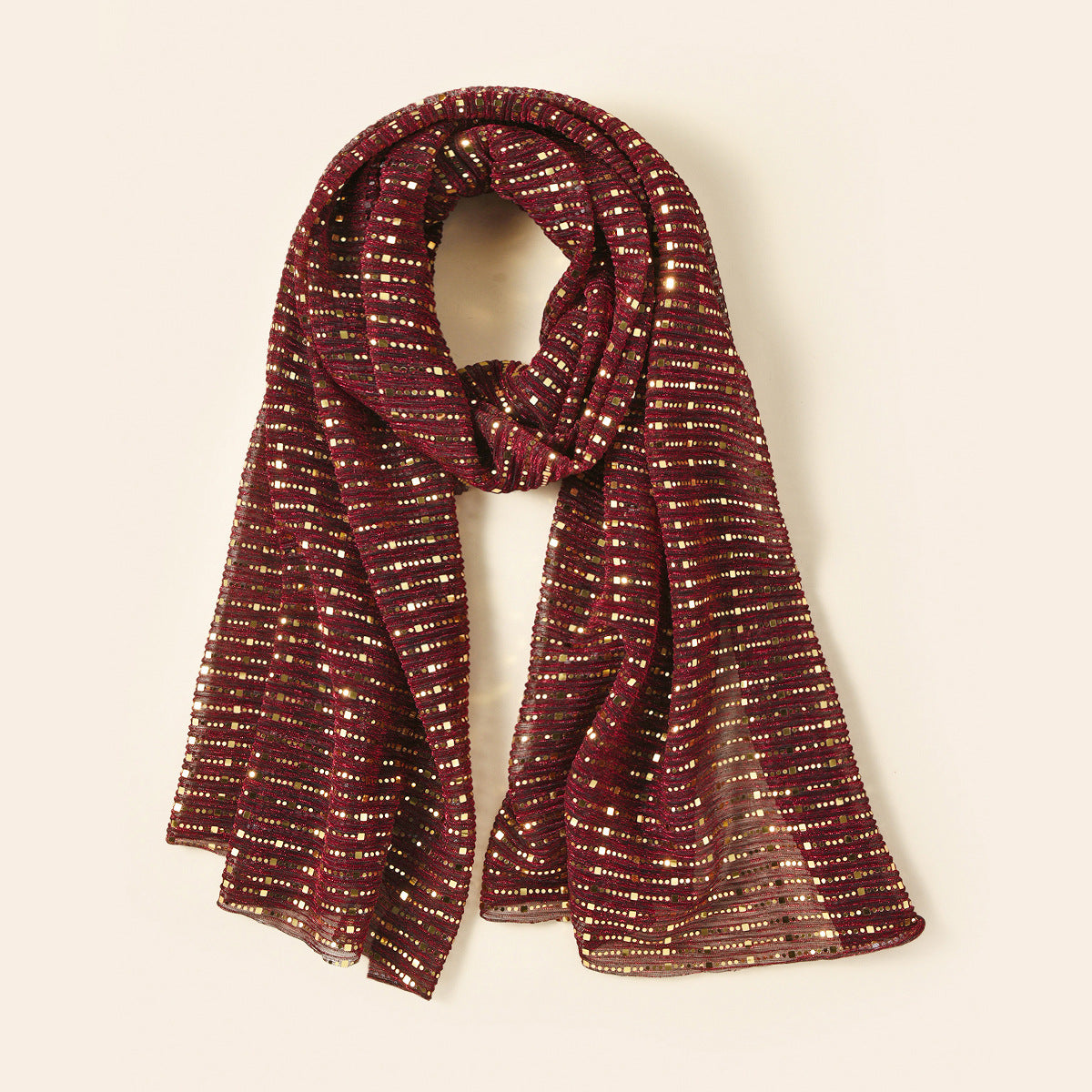 Plain Crinkle Long Hijab Scarf