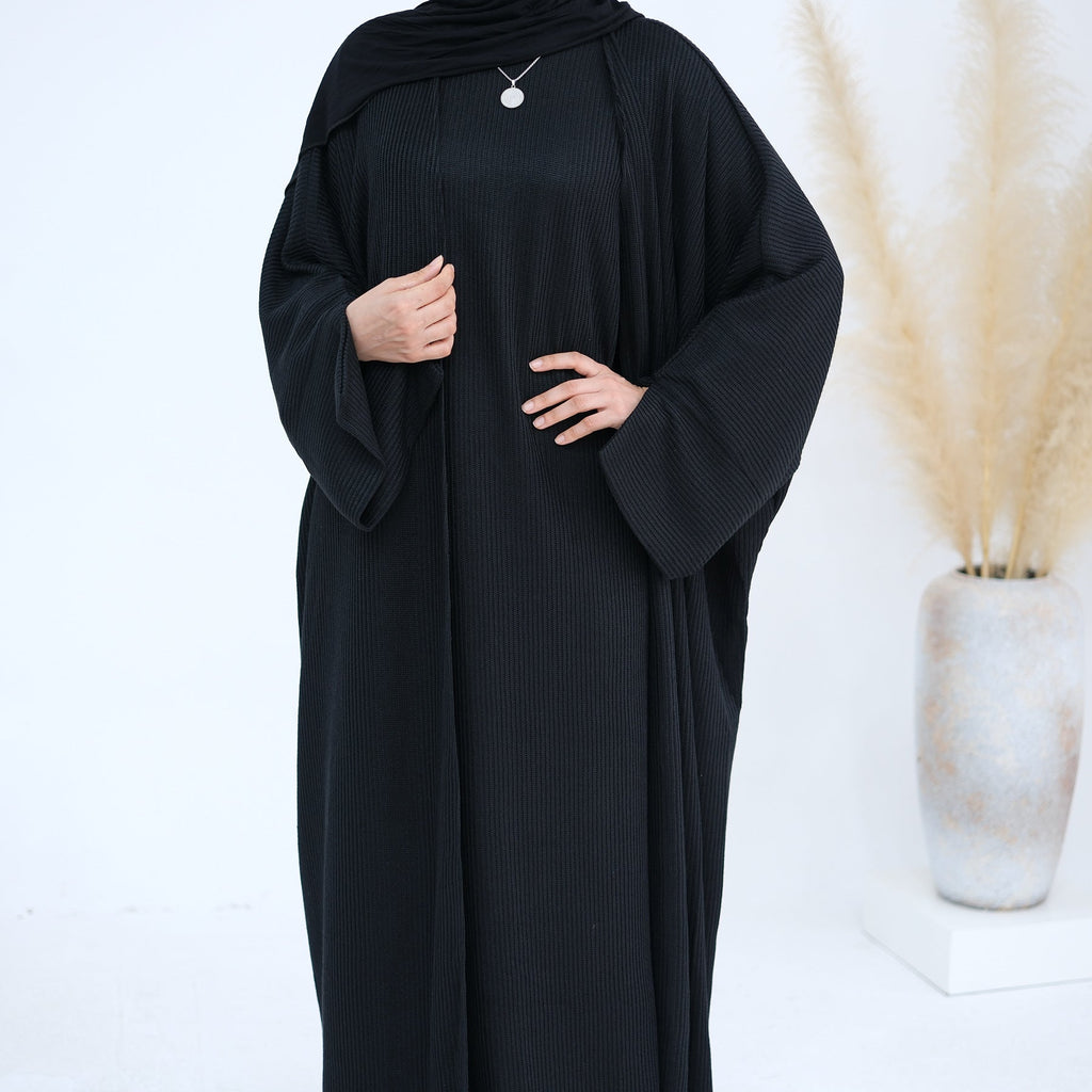 Thick knitted Sweater Abaya