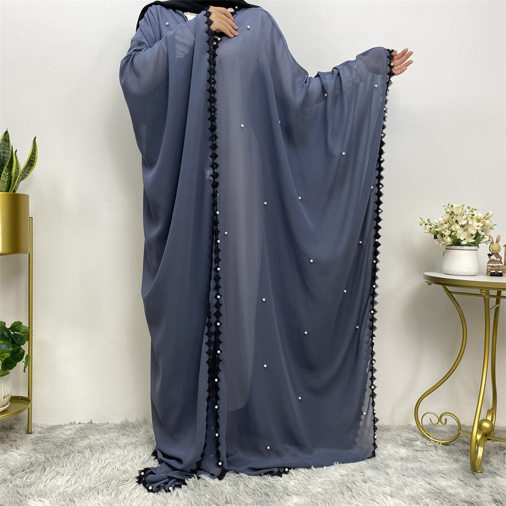 Lace Beaded Abayas