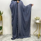 Lace Beaded Abayas
