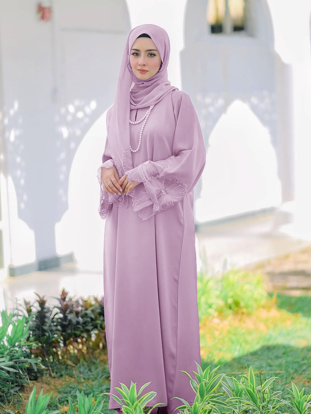 Flora Sleeve Soli Abaya