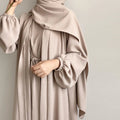 Robe Cardigan Abaya With Hijab