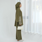 2 Pcs Ramadan Eid Djellaba Suits Abaya