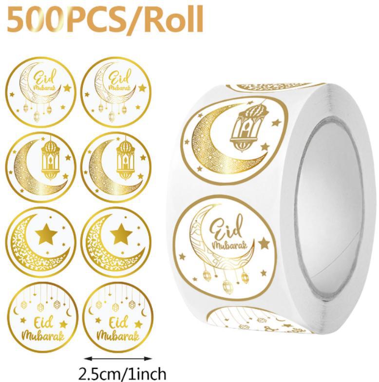 Ramadan DIY Stickers 500PCS - C420